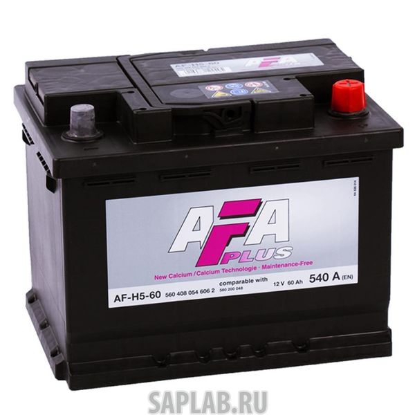 Купить AFA AFH560 Аккумулятор автомобильный Afa AF-H5-60
