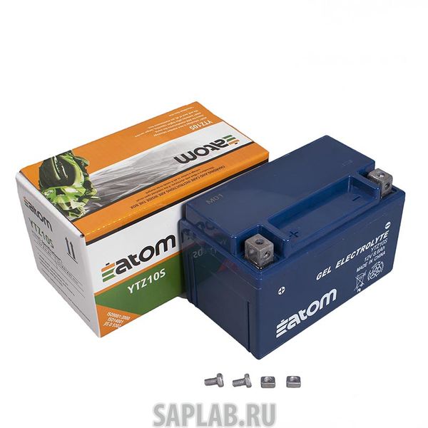 Купить ATOM 2101588 Мото аккумулятор ATOM  YTZ10S GEL гелевый