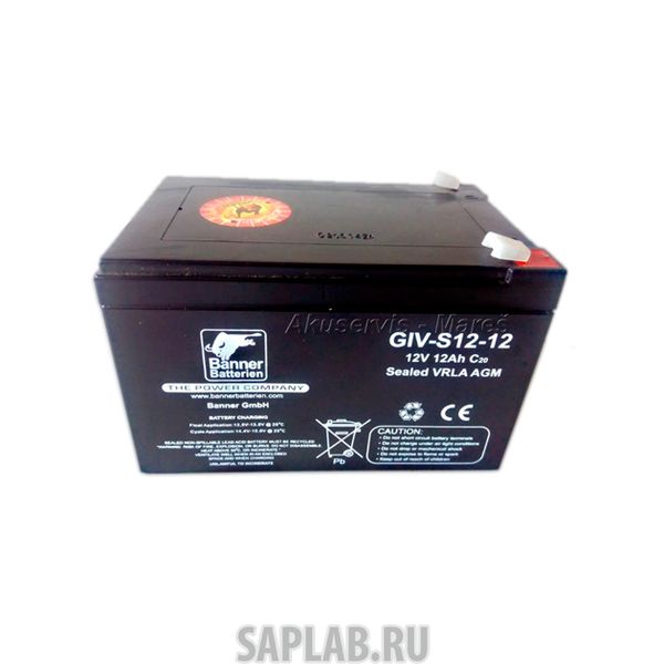 Купить BANNER 6СТ12GIV1212 Аккумулятор BANNER GIV 12А/ч