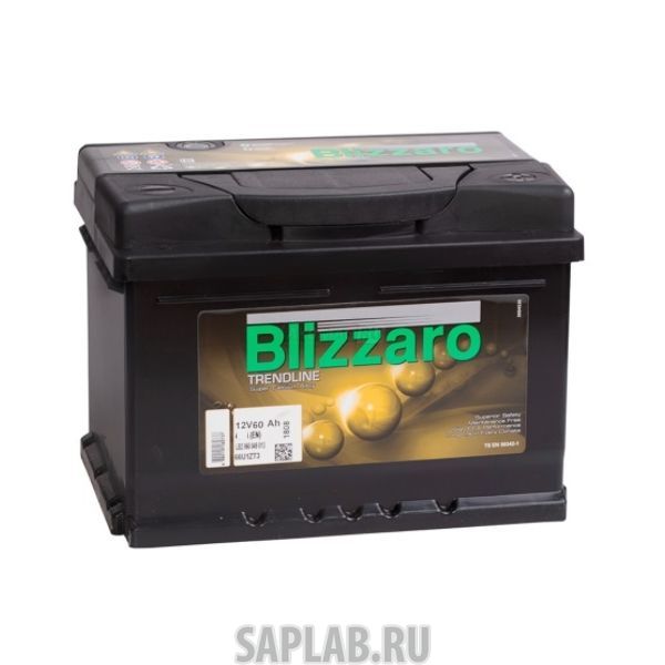 Купить BLIZZARO 60RS490A Аккумулятор BLIZZARO TRENDLINE 60RS 490A 242x175x175