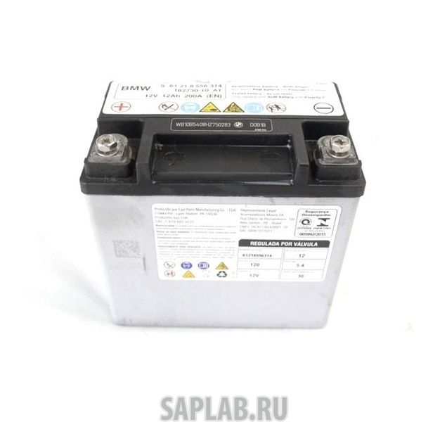 Купить BMW 61218394179 Аккумулятор для мото BMW AGM 61218394179