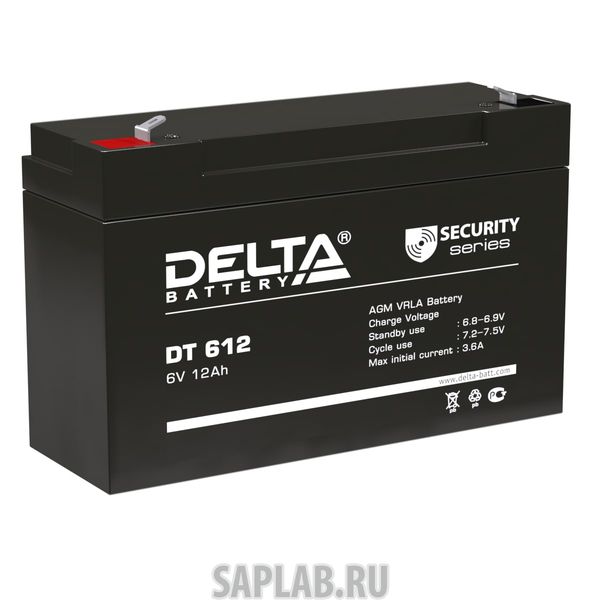Купить DELTA DT612 Аккумулятор DELTA DT 612 254