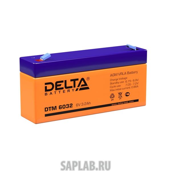 Купить DELTA DTM6032 Аккумулятор DELTA DTM 6032