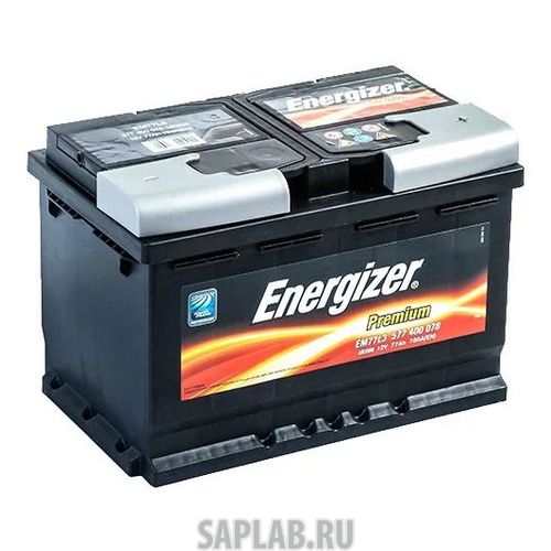 Купить ENERGIZER 577400078EM77L3 Аккумулятор автомобильный ENERGIZER Premium 77Ач 780A [577 400 078 em77l3]