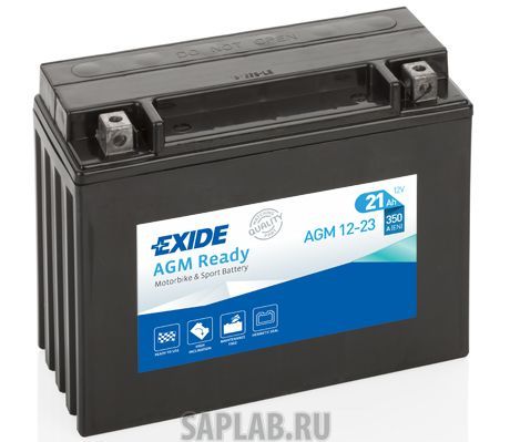 Купить EXIDE AGM1223 Аккумулятор автомобильный EXIDE AGM12-23 21 Ач
