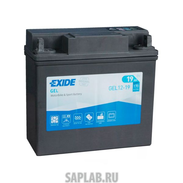 Купить EXIDE GEL1219 Аккумуляторная Батарея Exide Gel [12v 19ah 170a B0] EXIDE