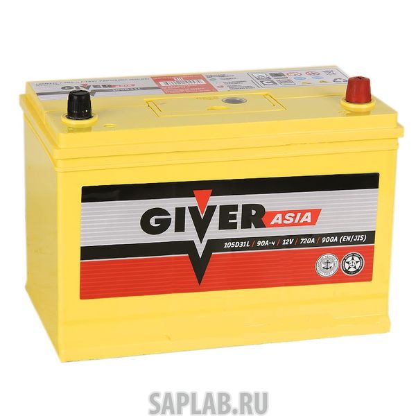 Купить GIVER 105D31L Аккумулятор GIVER ASIA 105D31L 1262