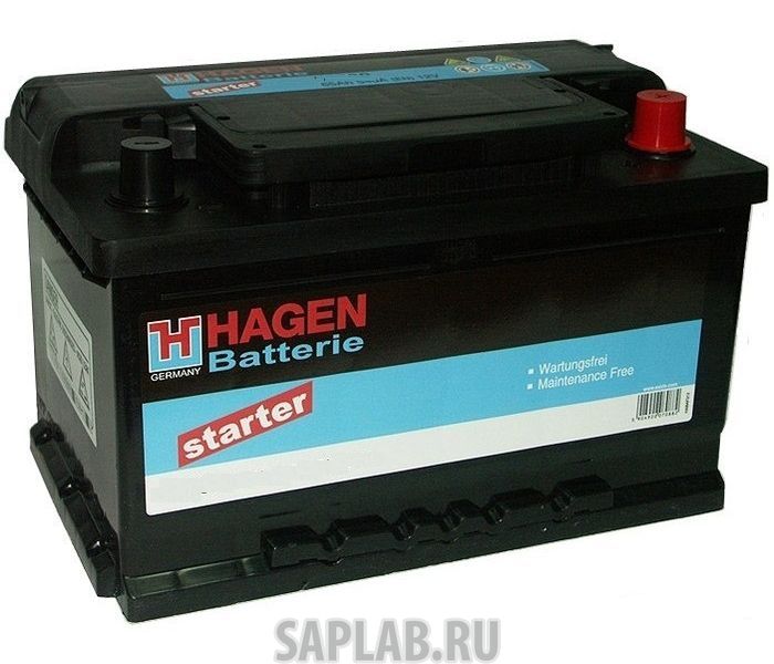 Купить HAGEN 57201 Аккумулятор автомобильный Hagen 12V 71Ah 670A B13 57201