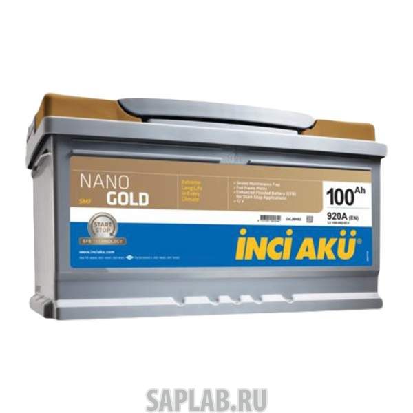 Купить INCI_AKU 100R920A Аккумулятор INCI AKU Nanogold EFB 100R 920A 353x175x190