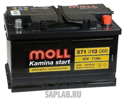 Купить MOLL 571013068 Аккумулятор MOLL Kamina Start 71RS 680A 278x175x175 571013068