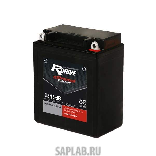 Купить RDRIVE 12N53B Аккумулятор RDRIVE SILVER 12N5-3B