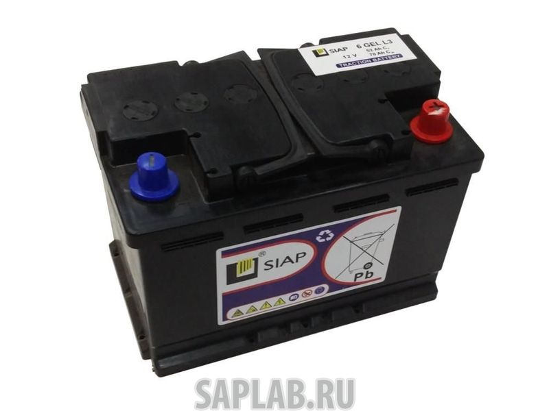 Купить SIAP 6GELL3 Аккумулятор SIAP 6 GEL L3 (12V 52Ah)