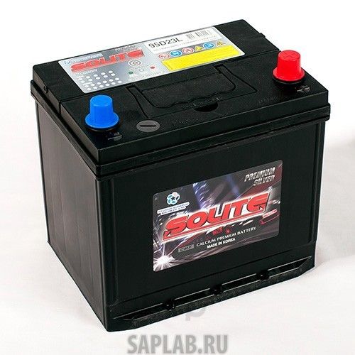 Купить SOLITE 95D23LBH Аккумулятор автомобильный Solite Silver 95D23LBH 85А/ч 630А полярность обратная