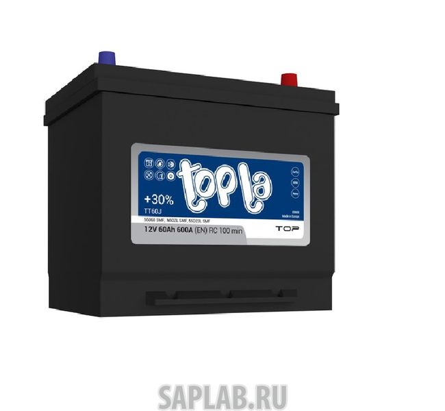 Купить TOPLA 118861 Аккумулятор автомобильный автомобильный TOPLA TT60J 60Ач 600A [118861]