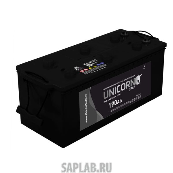 Купить UNICORN BLACK190EURO1100A Аккумулятор UNICORN BLACK 190 euro 1100А 513х223х217