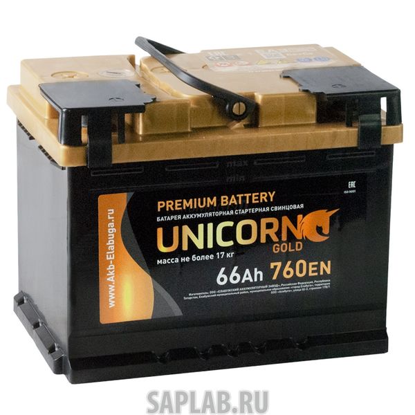 Купить UNICORN GOLD66R760A Аккумулятор UNICORN GOLD 66R 760A 242x175x190