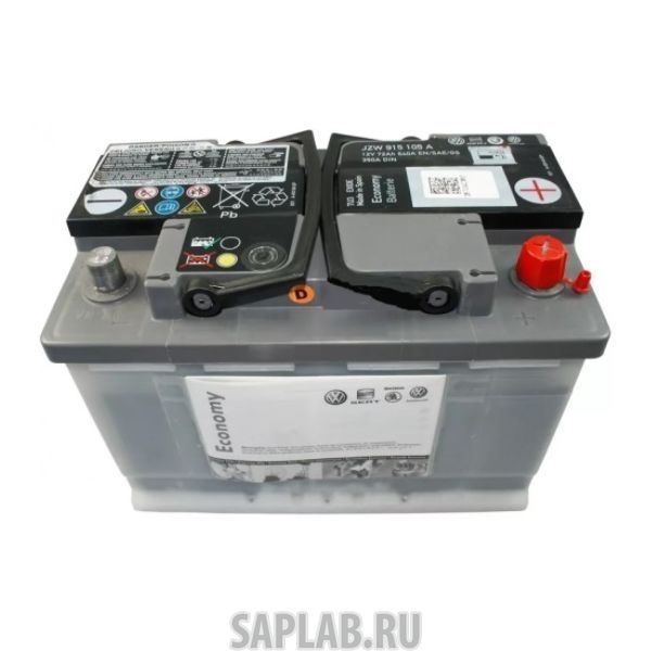 Купить VAG JZW915105AC Аккумулятор автомобильный 70Ач VAG JZW915105AC о.п. 278х175х190