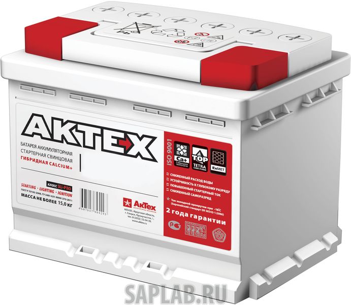 Купить АКТЕХ АТST64ЗL Аккумулятор АКТЕХ 64 А/ч 242x175x190 EN640