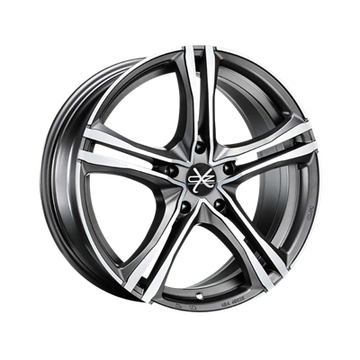 Купить Oz WHS104866 X5B 17/7,5 ET40 Matt graphite diamond cut