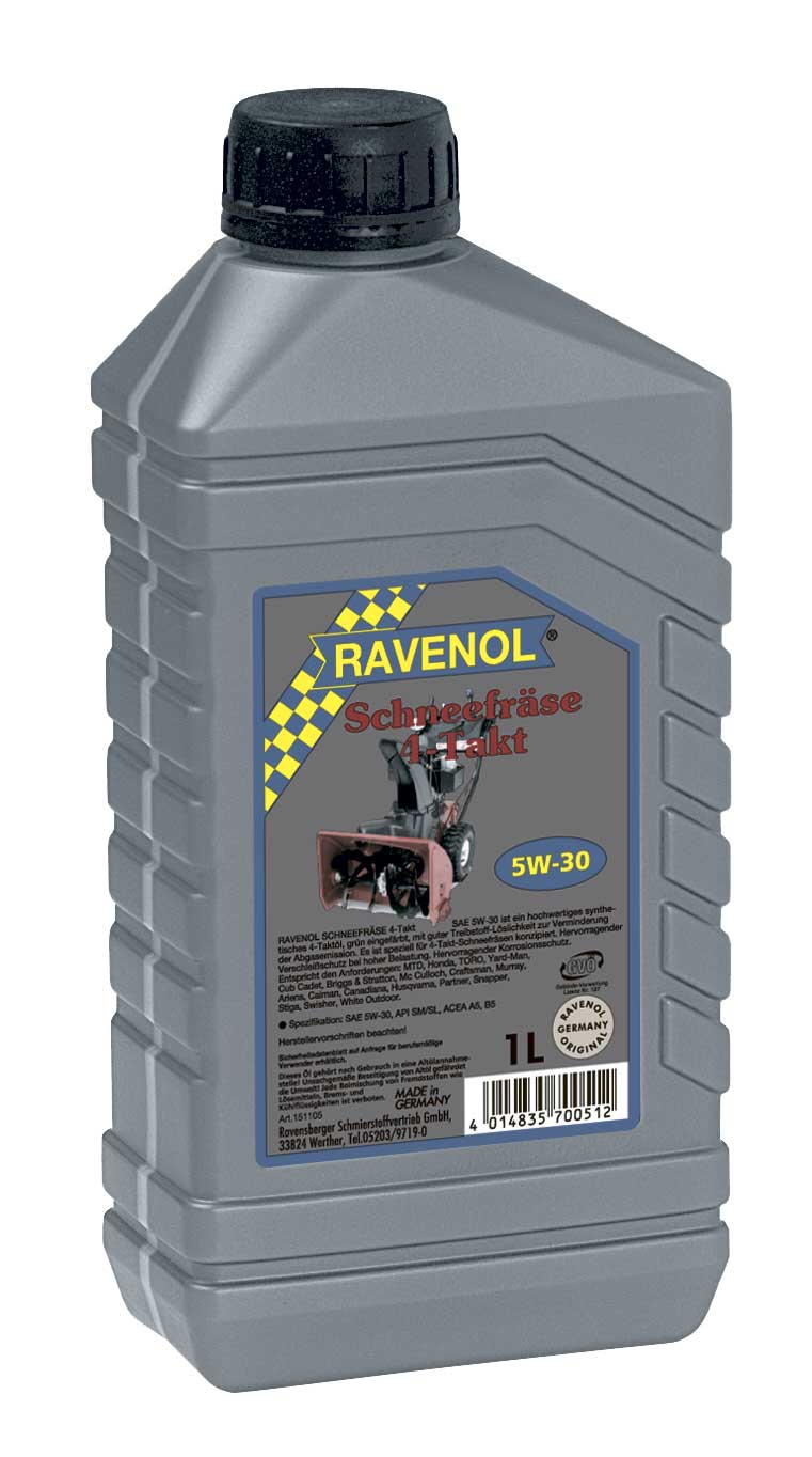 Купить Ravenol 4014835700512 SCHNEEFRASE 4-Takt 5W-30, 1л