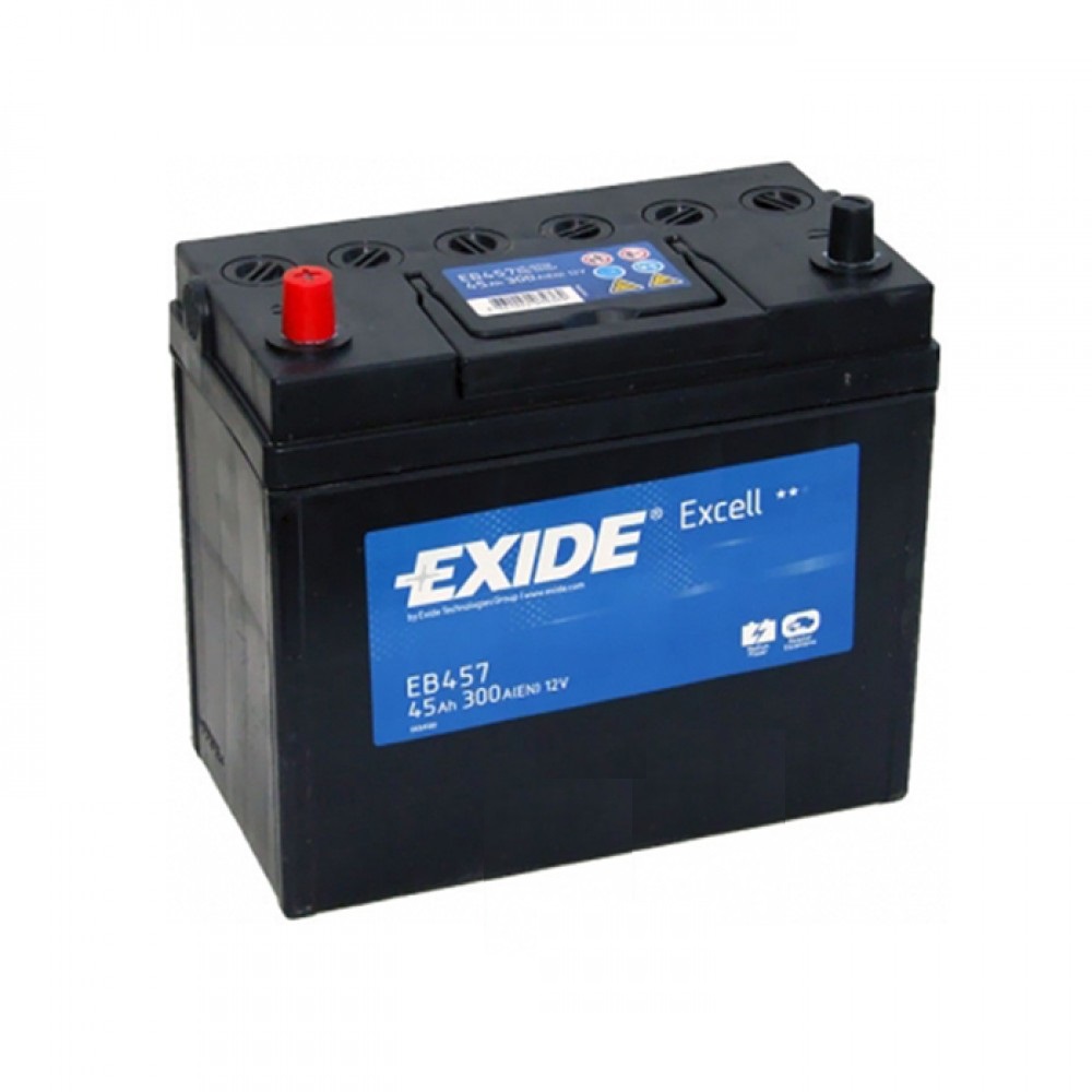 Купить EXIDE EB457 Аккумуляторная батарея 14.7/13.1 Рус 45ah 300a 234/127/220 EXIDE EB457