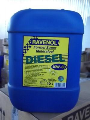 Купить Ravenol 4014835633414 Formel Diesel Super 10W-30, 10л