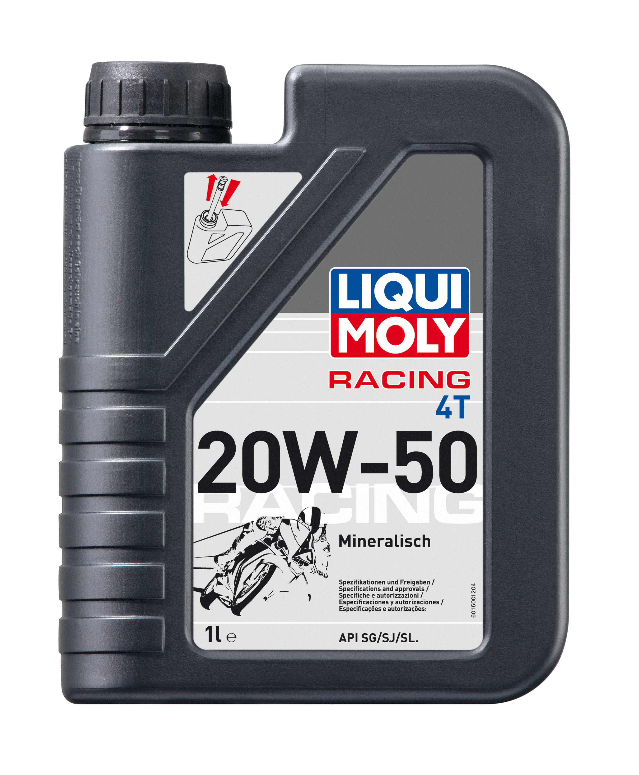 Купить Liqui moly 7632 для 4-тактных Мотоциклов Motorrad 4T SAE 20W-50