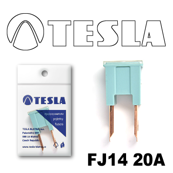 Купить Tesla FJ1420A Предохранитель картриджного типа FJ14 20А