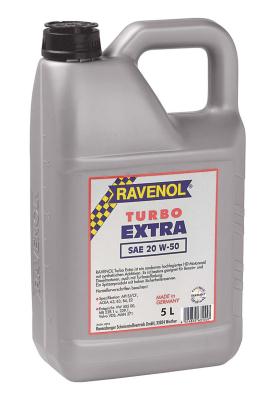 Купить Ravenol 4014835631557 Turbo EXTRA SAE 20W50, 5л
