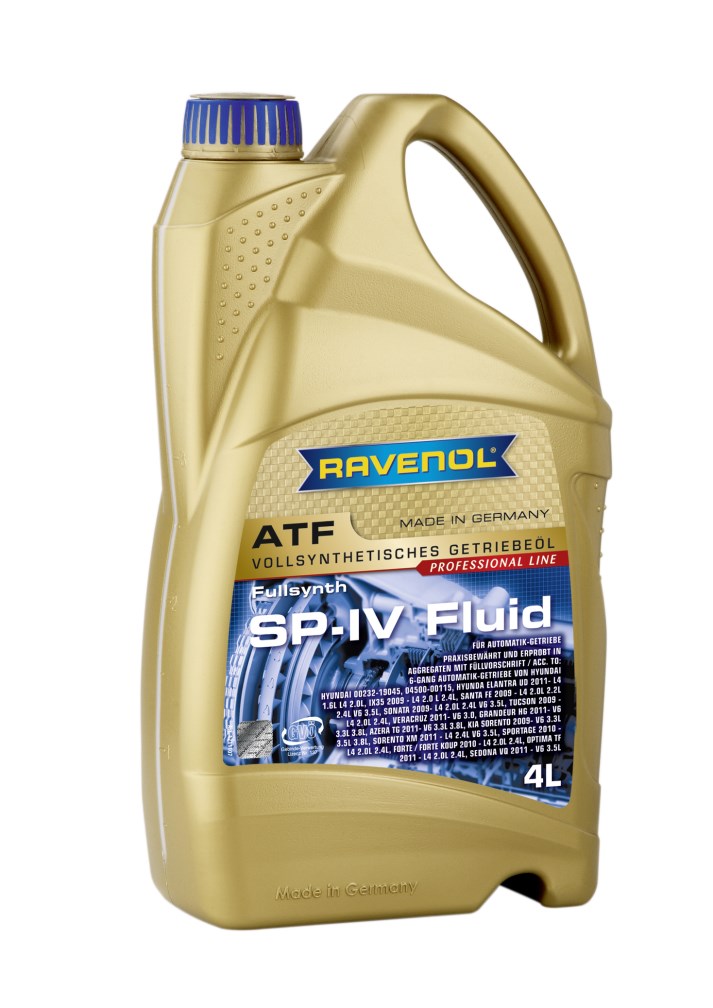 Купить Ravenol 4014835714090 Трансмиссионное масло  ATF SP-IV Fluid (4л) new