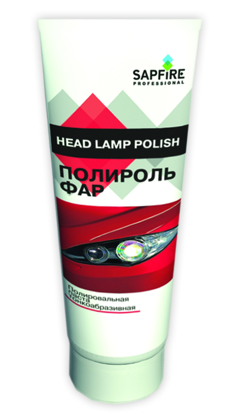 Купить Sapfire professional SPK0713 Полироль фар полировальная паста тонкоабразивная Head Lamp Polish SAPFIRE