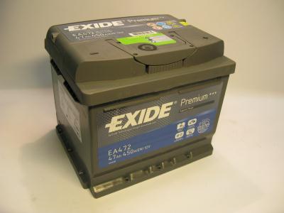 Купить EXIDE EA472 Аккумулятор автомобильный EXIDE EA472 47 Ач