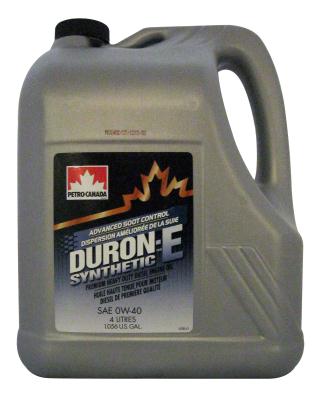 Купить Petro-canada 055223605136 Duron-E Syntetic 0W-40, 4л