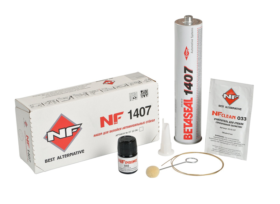 Купить Nf 27120602 Набор для вклейки стекол 1407 с витой струной