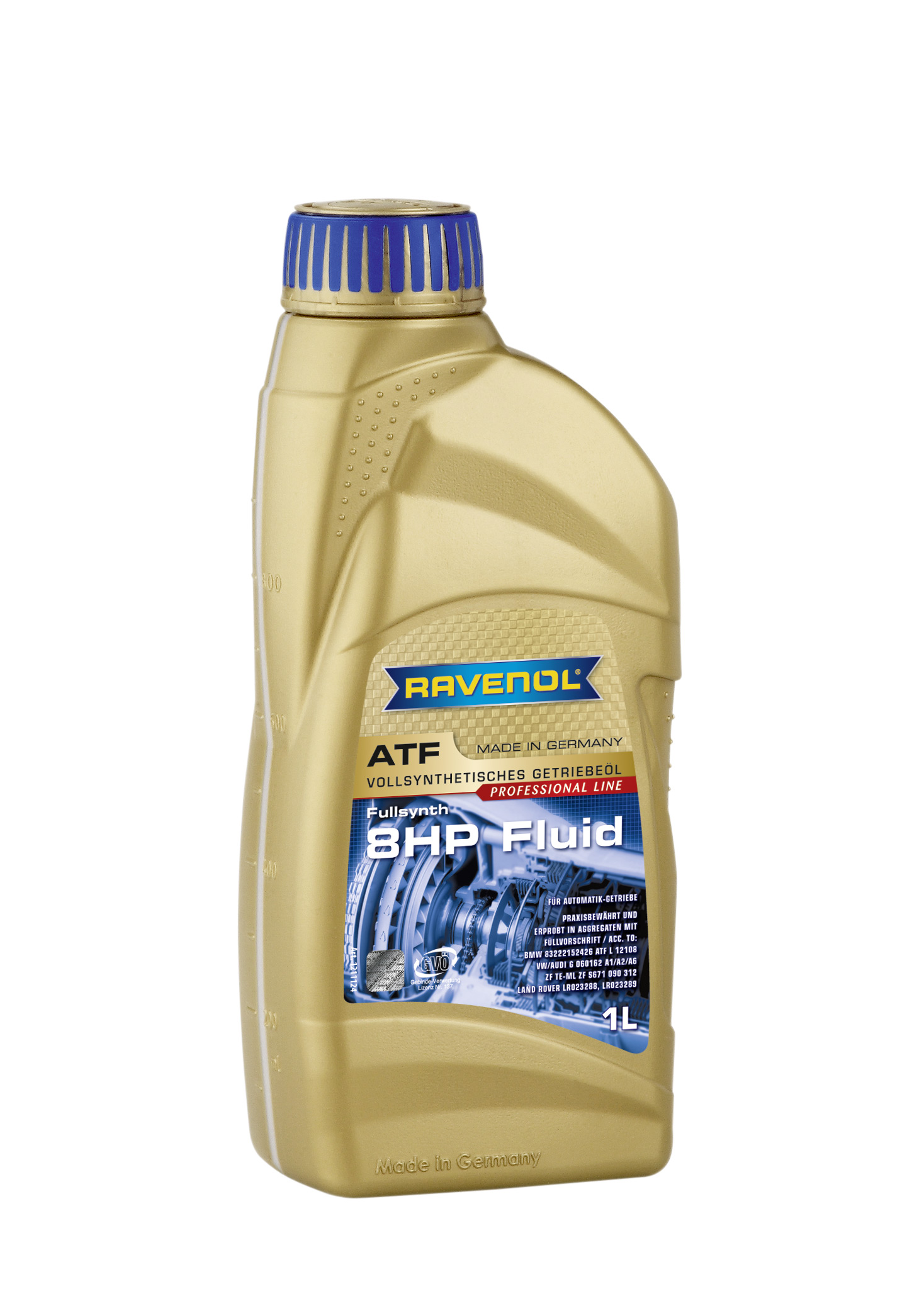 Купить Ravenol 4014835719514 Трансмиссионное масло  ATF 8 HP Fluid (1л) new