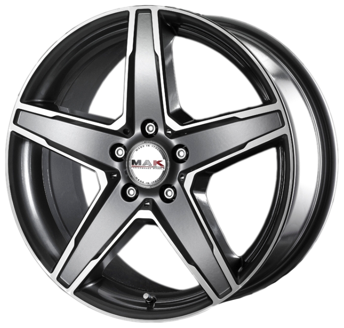 Купить Mak WHS102082 Stern 20/8,5 ET45 Gun metallic - mirror face