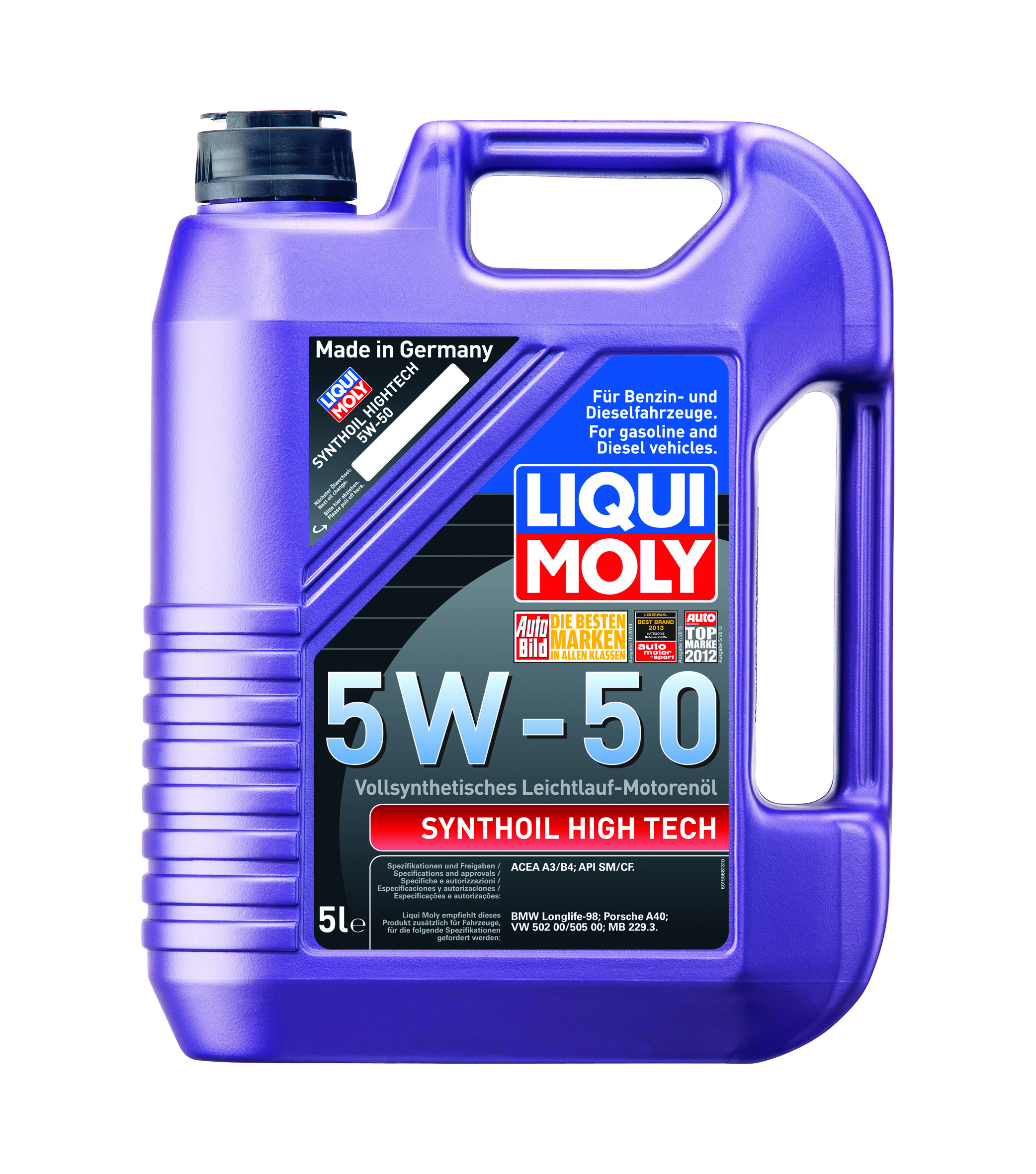 Купить Liqui moly 9068 Synthoil High Tech 5W-50