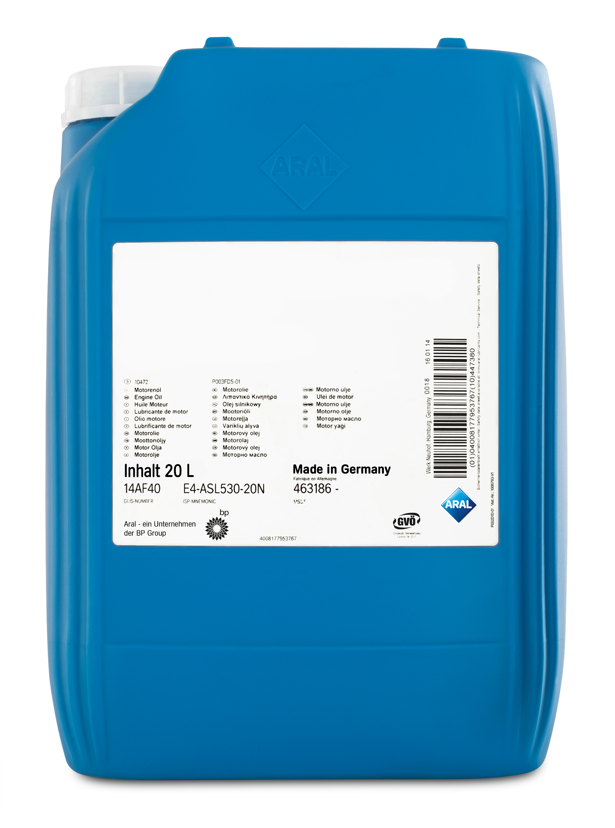 Купить Aral 11482  Super Turboral 5W-30, 20л.