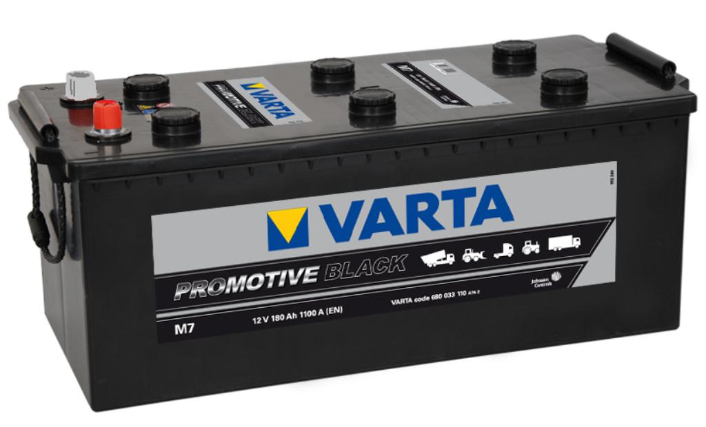 Купить VARTA 680033110 Аккумулятор VARTA PROMOTIVE BLACK [12V 180Ah 1100А 513x223x223 залит заряжен полярность об