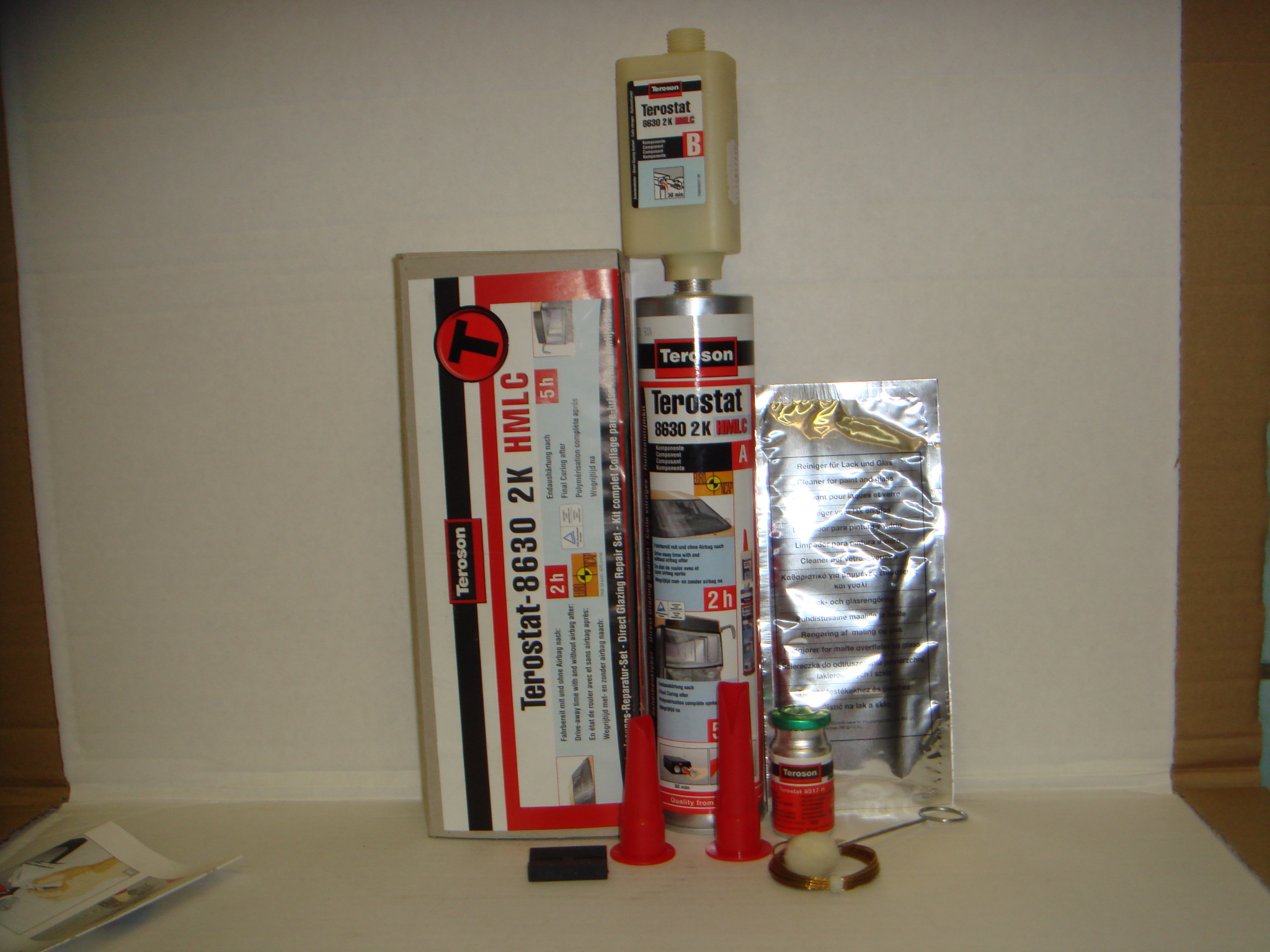 Купить Teroson 867677 Комплект для вклейки стекол (2 часа/5 часов по Euro NCAP)