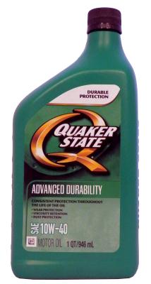 Купить Quaker state 073102363540 Advanced Durability Motor Oil SAE 10W-40